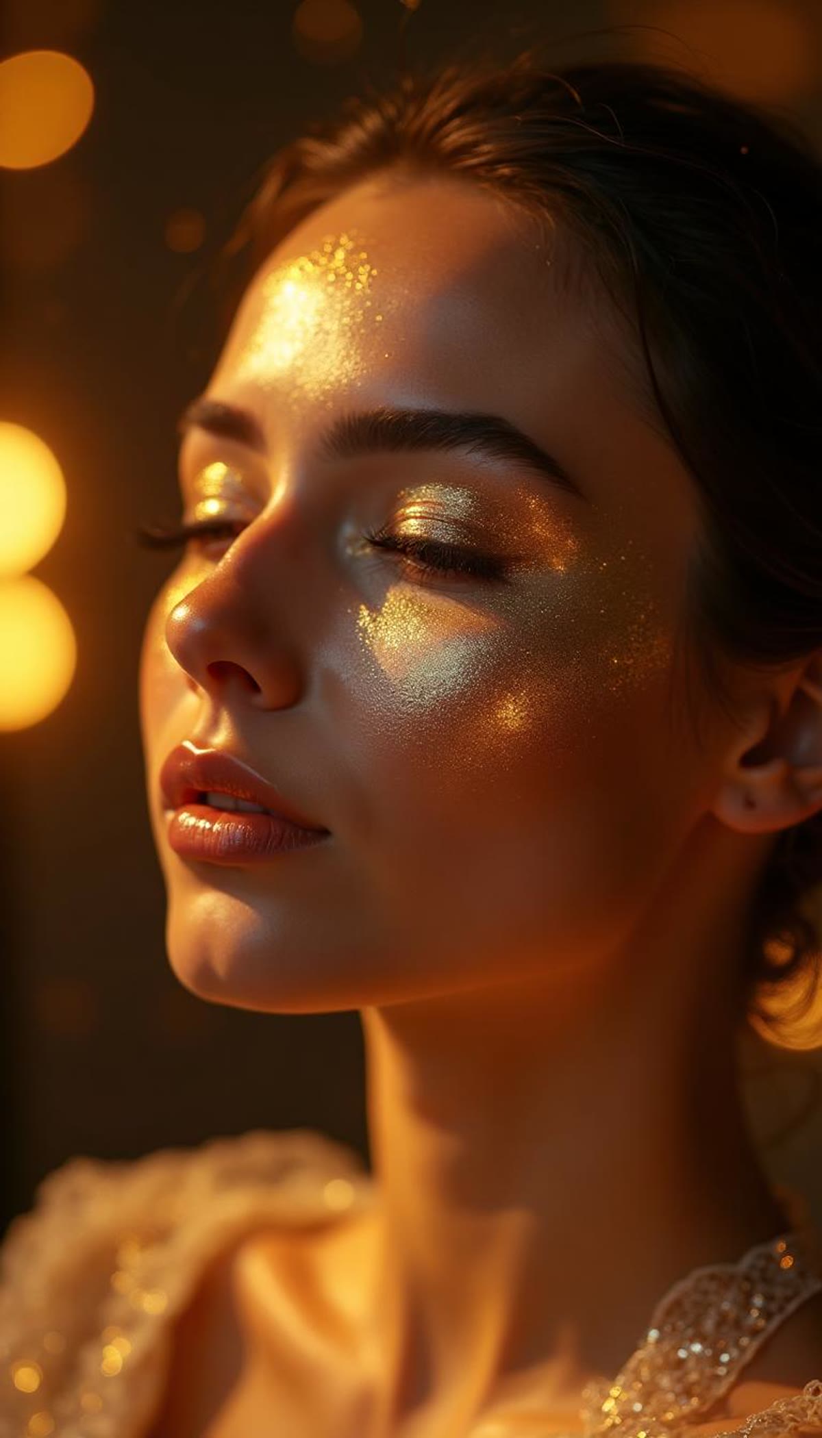 Pele iluminada após limpeza facial